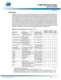 SST25VF080B-80-4I-SAE Datasheet Page 9