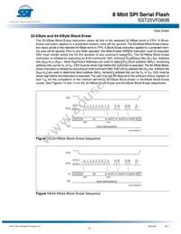 SST25VF080B-80-4I-SAE Datasheet Page 17