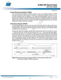 SST25VF080B-80-4I-SAE Datasheet Page 20