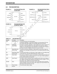 SST26VF016BA-104I/SN Datasheet Page 4