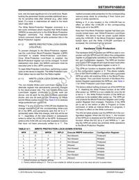 SST26VF016BEUI-104I/SN Datasheet Page 7