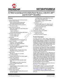 SST26VF032BEUI-104I/SM Datasheet Cover