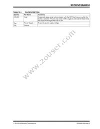 SST26VF064BEUIT-104I/MF Datasheet Page 5