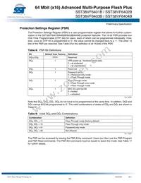 SST38VF6404B-70-5I-EKE-T Datasheet Page 18