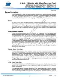 SST39LF040-45-4C-NHE-T Datasheet Page 7