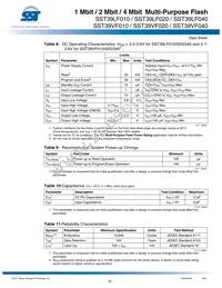 SST39LF040-45-4C-NHE-T Datasheet Page 13