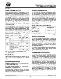 SST39WF1601-90-4C-B3KE-T Datasheet Page 4
