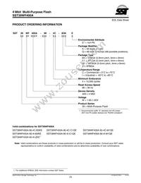 SST39WF400A-90-4I-ZKE Datasheet Page 23