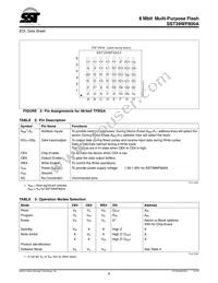 SST39WF800A-90-4C-B3KE-T Datasheet Page 6