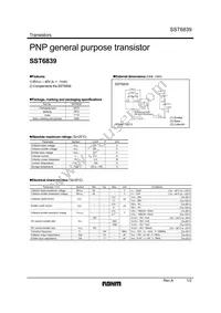 SST6839T116 Datasheet Cover