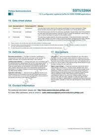 SSTU32864EC Datasheet Page 20