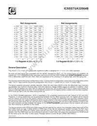 SSTUA32864BHMLF Datasheet Page 2