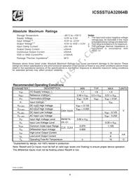 SSTUA32864BHMLF Datasheet Page 6