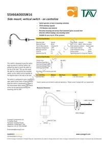 SSV66A000SM16 Datasheet Cover