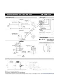 ST-0840-BCT-STD Datasheet Page 2