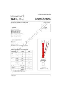 ST083S12PFP0 Datasheet Cover