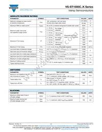 ST1000C12K0 Datasheet Page 2