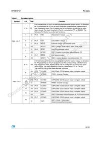 ST10F271Z1T3 Datasheet Page 13