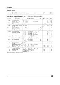 ST13007D Datasheet Page 2