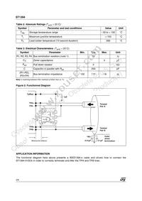 ST1394-01SC6 Datasheet Page 2