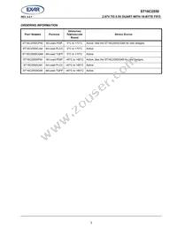 ST16C2550IJ44TR-F Datasheet Page 3