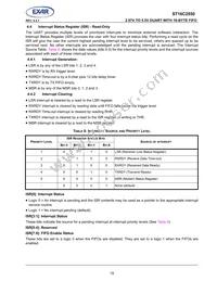 ST16C2550IJ44TR-F Datasheet Page 19