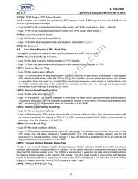 ST16C2550IJ44TR-F Datasheet Page 23