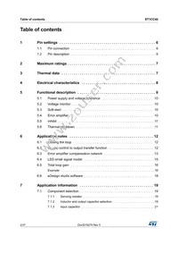 ST1CC40DR Datasheet Page 2