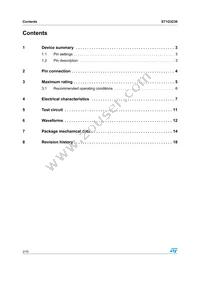 ST1G3236DTR Datasheet Page 2