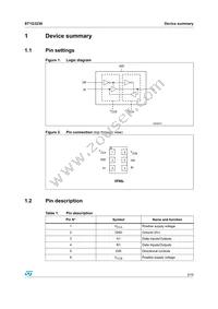 ST1G3236DTR Datasheet Page 3