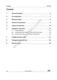 ST1L05PU25R Datasheet Page 2