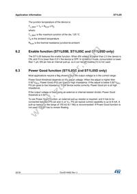 ST1L05PU25R Datasheet Page 20