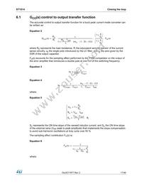 ST1S14PHR Datasheet Page 17