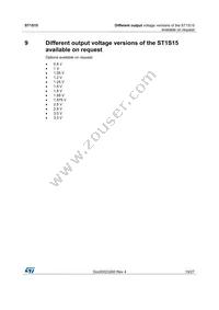 ST1S15TPUR Datasheet Page 19