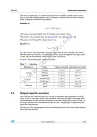 ST1S32PUR Datasheet Page 17