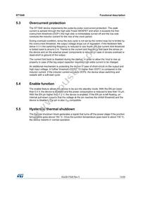 ST1S40IDR Datasheet Page 13