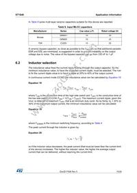 ST1S40IDR Datasheet Page 15