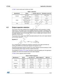 ST1S50PUR Datasheet Page 17