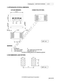 ST2012SB32768Z0HPWB4 Datasheet Page 4