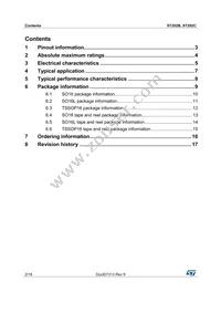 ST202CTR Datasheet Page 2