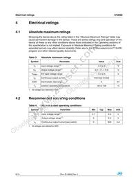 ST2052BDR Datasheet Page 6