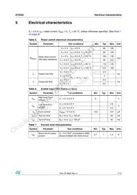 ST2052BDR Datasheet Page 7