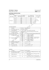 ST2100C38R0 Datasheet Page 2