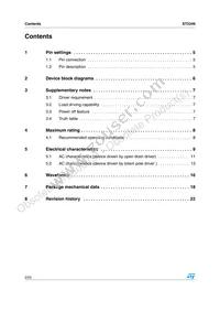 ST2349QTR Datasheet Page 2