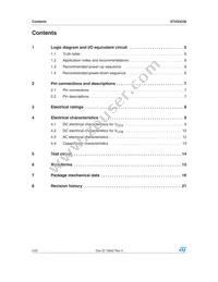 ST2G3236QTR Datasheet Page 2