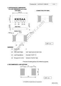 ST3215SB32768H5WZZAP Datasheet Page 4