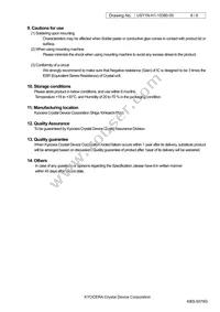 ST3215SB32768H5WZZAP Datasheet Page 6