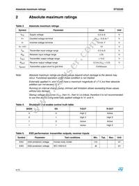 ST3222ECDR Datasheet Page 4
