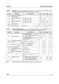 ST3237BPR Datasheet Page 7