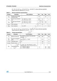 ST3243ECTR-E Datasheet Page 9
